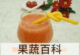 果蔬百科圣女果芒果果汁