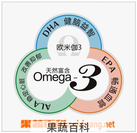 果蔬百科欧米伽3的功效与作用