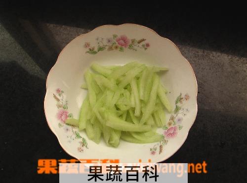 果蔬百科凉拌西瓜皮