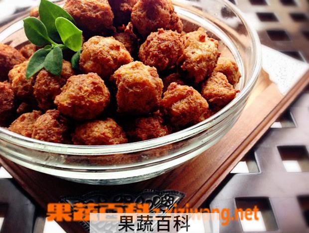 果蔬百科猪肉丸子的做法大全图解