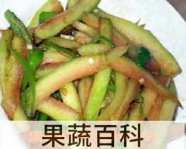 果蔬百科青椒西瓜条