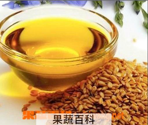 果蔬百科亚麻籽油的功效与作用