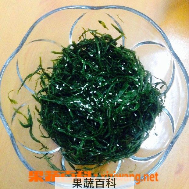 果蔬百科马尾藻怎么做好吃 马尾藻怎么吃