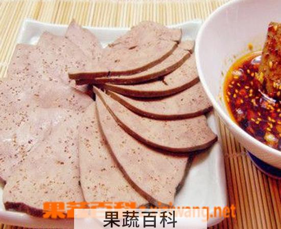 果蔬百科盐水猪肝的做法大全