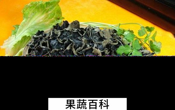 果蔬百科云耳的功效与作用