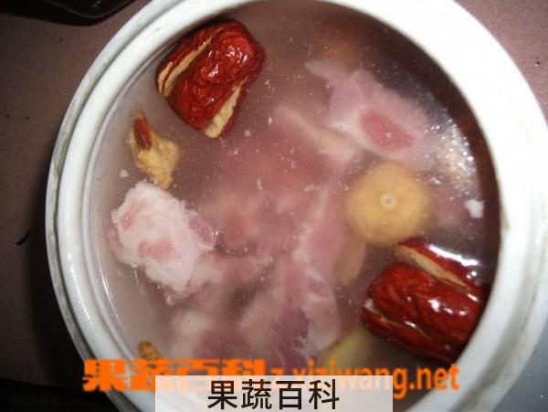 果蔬百科无花果花旗参排骨汤