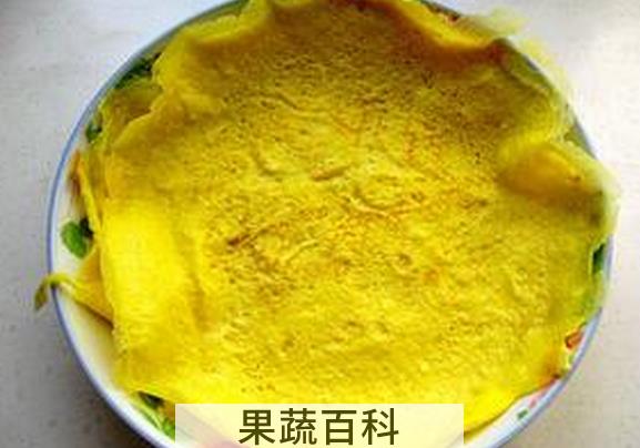 果蔬百科煎蛋皮怎么做