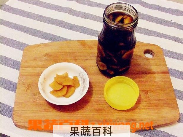 果蔬百科醋泡姜的功效与作用