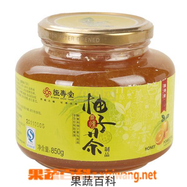 果蔬百科柚子茶