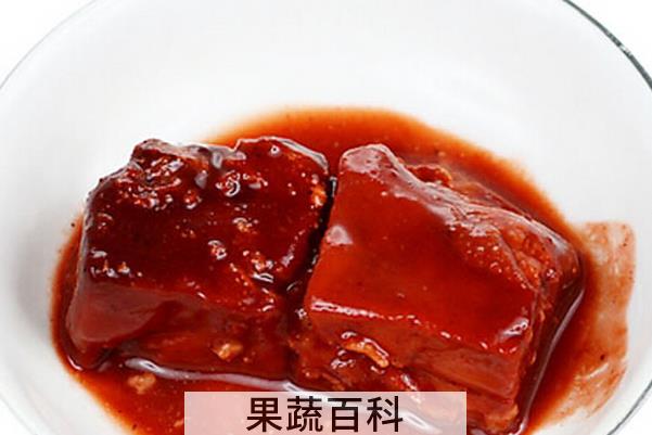 果蔬百科腐乳的功效与作用