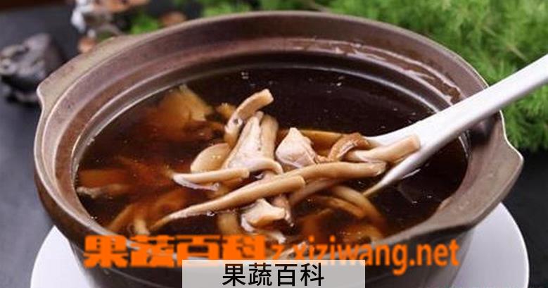 果蔬百科菌菇汤的做法有哪些