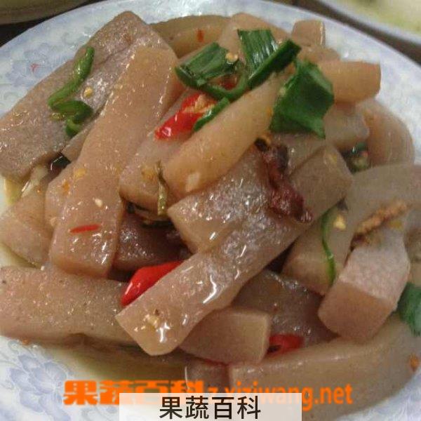 果蔬百科魔芋的做法大全 魔芋的做法图文详解