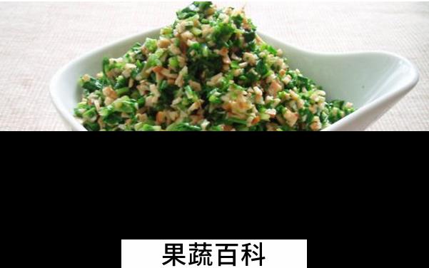 果蔬百科马兰头的做法