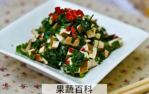 果蔬百科荠菜的常见吃法