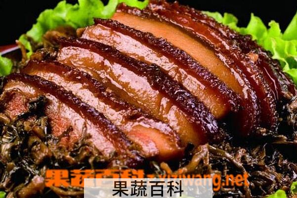果蔬百科怎么用五花肉做扣肉