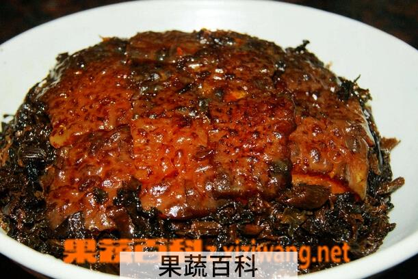 果蔬百科梅干菜的营养价值与功效
