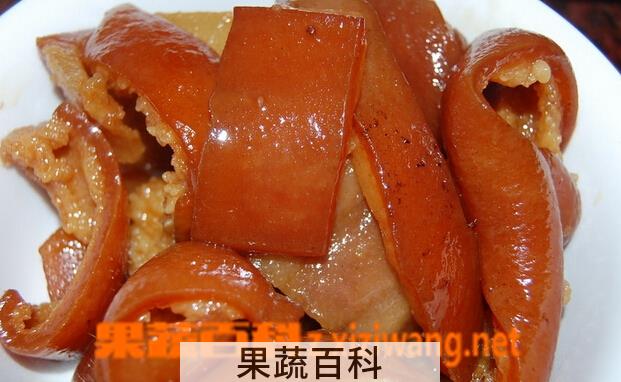 果蔬百科猪皮的营养价值与功效