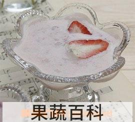 果蔬百科猕猴桃草莓奶昔