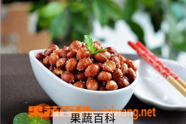 果蔬百科油炸花生米的做法
