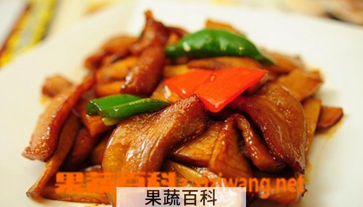 果蔬百科杏鲍菇炒肉做法大全