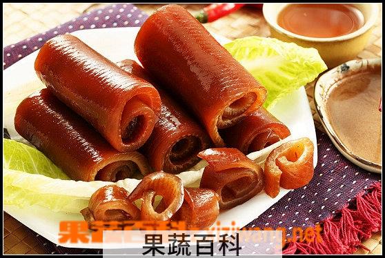果蔬百科猪皮怎么做好吃