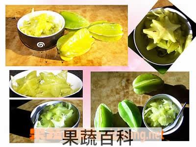 果蔬百科杨桃茶