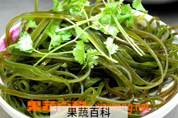 果蔬百科海带怎么做好吃