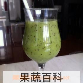 果蔬百科黄瓜猕猴桃汁