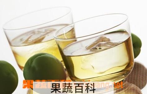 果蔬百科梅子酒的功效与作用