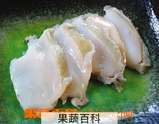 果蔬百科生鲍鱼的营养价值及功效