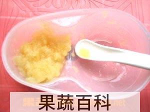果蔬百科苹果泥