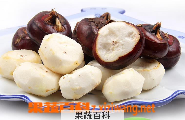 果蔬百科荸荠(马蹄)怎么去皮