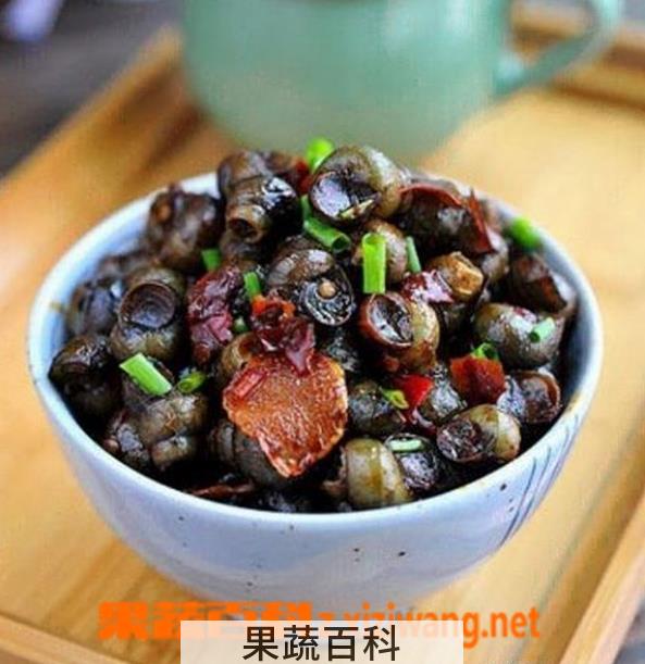 果蔬百科酱爆螺蛳怎么做好吃