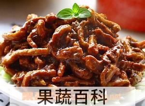 果蔬百科肉丝的做法有哪些
