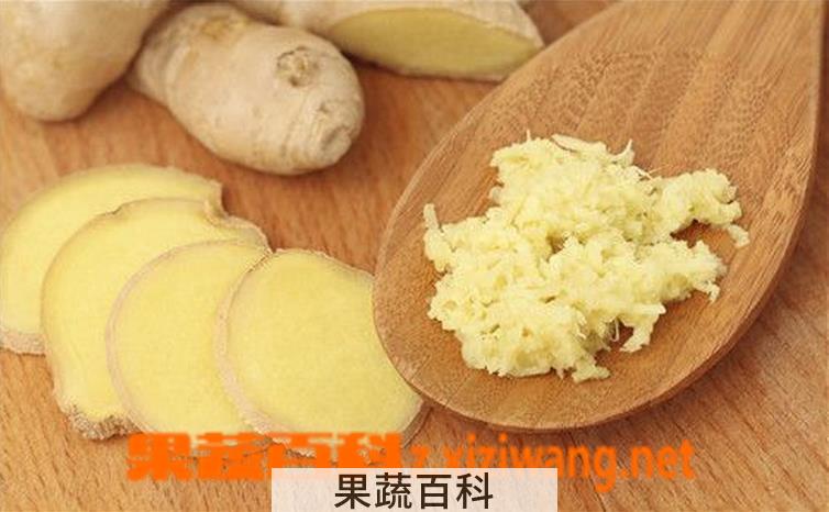 果蔬百科姜末泡脚的功效与作用