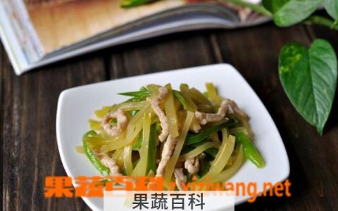 榨菜肉丝怎么做好吃窍门 榨菜肉丝的做法大全