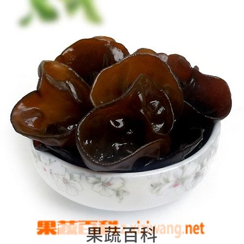 果蔬百科黑木耳的功效与作用