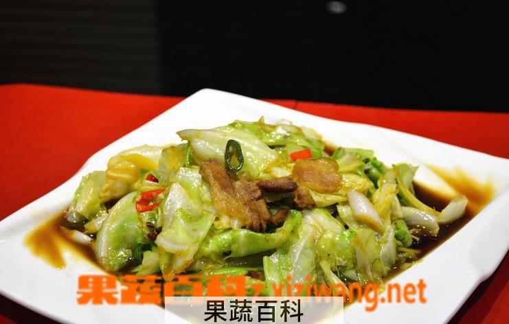 果蔬百科包菜怎么做好吃 包菜炒肉的做法