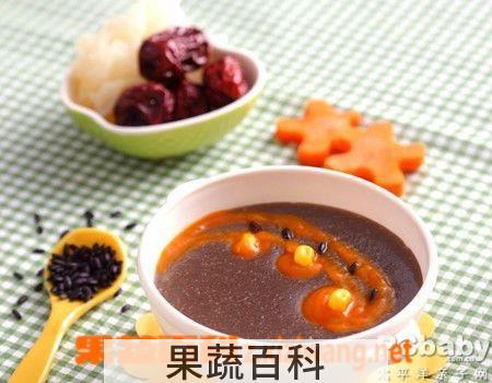 果蔬百科苹果南瓜红枣泥