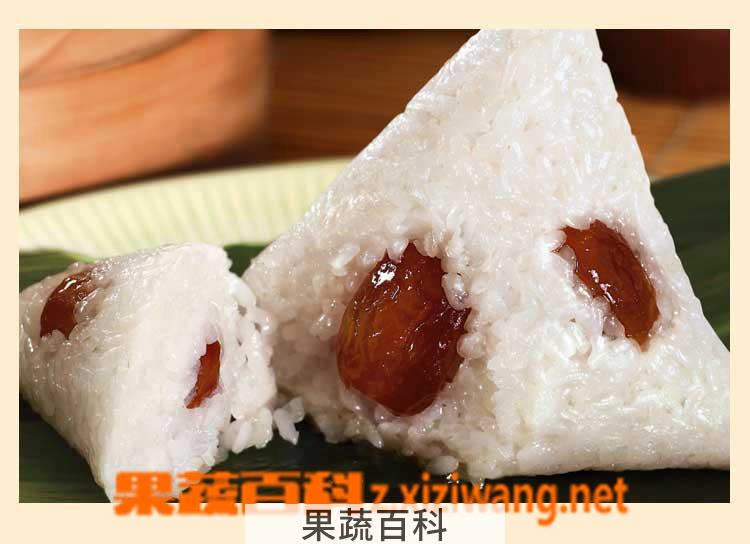 果蔬百科蜜枣粽子