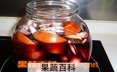 果蔬百科红酒泡洋葱的功效与作用
