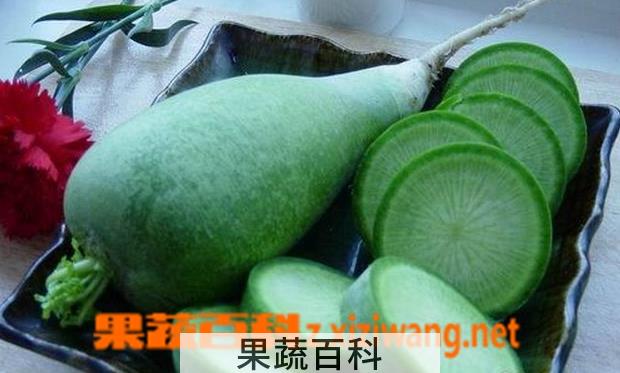 果蔬百科青萝卜的功效与作用 