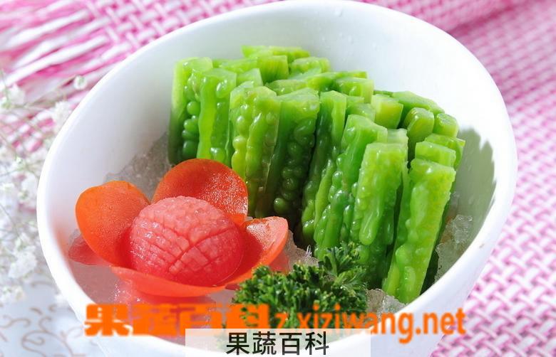果蔬百科苦瓜的功效与作用