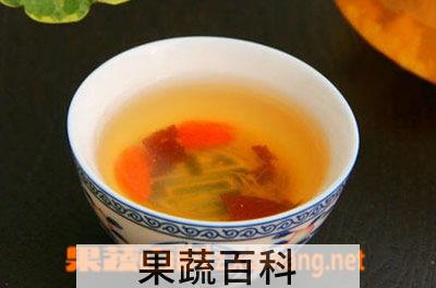 果蔬百科生姜大枣茶