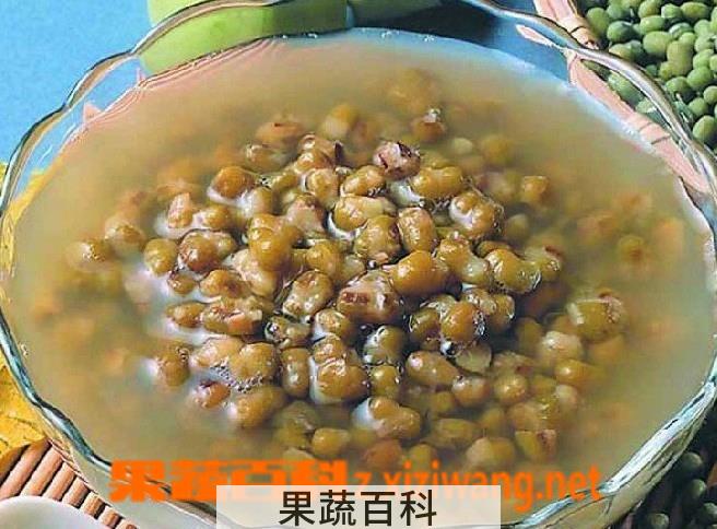 果蔬百科绿豆汤的功效与作用